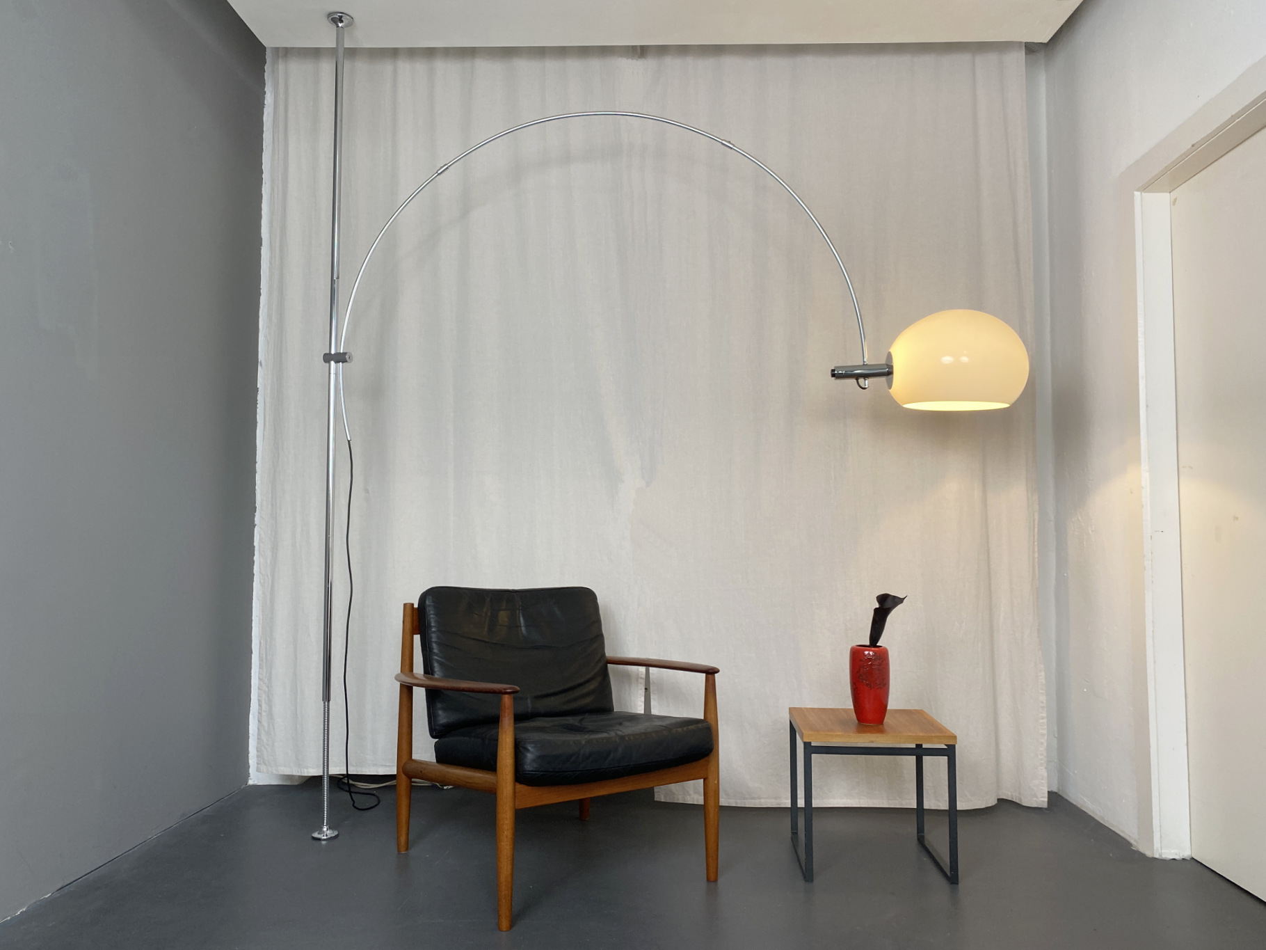 Arc Lamp by Florian Schulz for Arca, Germany, 1960s